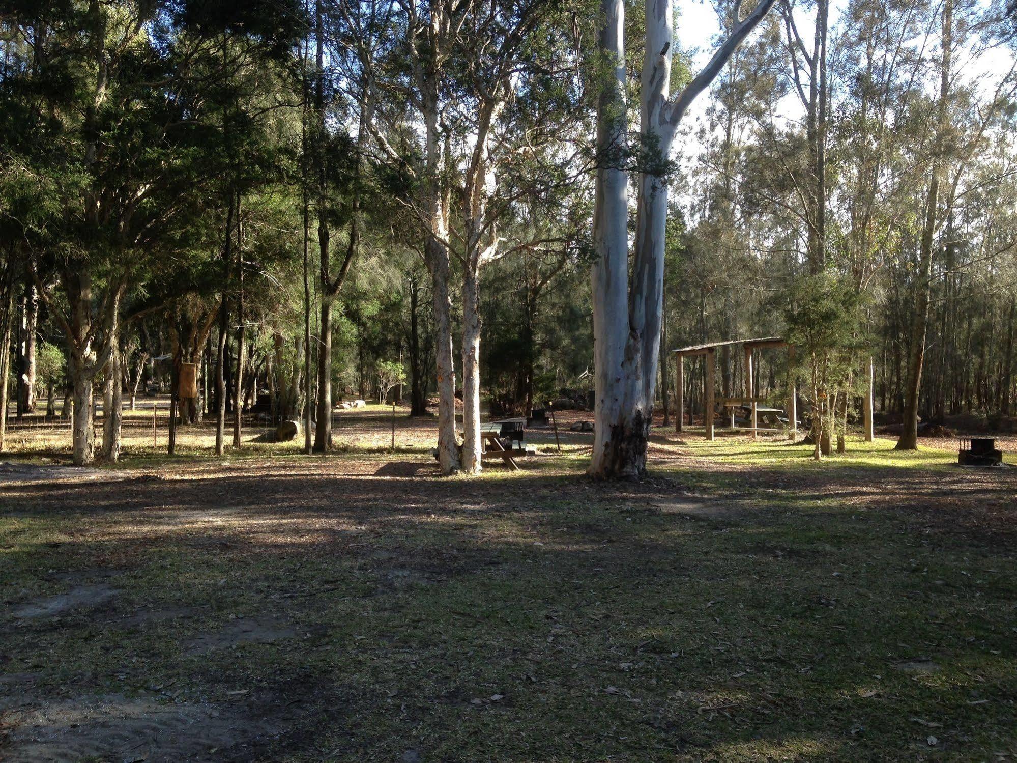 Jervis Bay Cabins & Hidden Creek Campsite Woollamia ภายนอก รูปภาพ